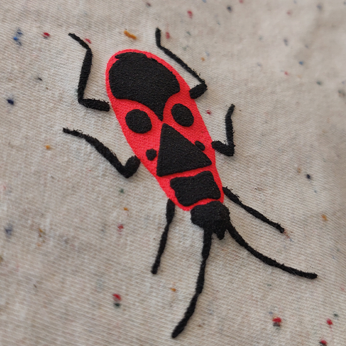 Digitale Vorlage Feuerwanzen