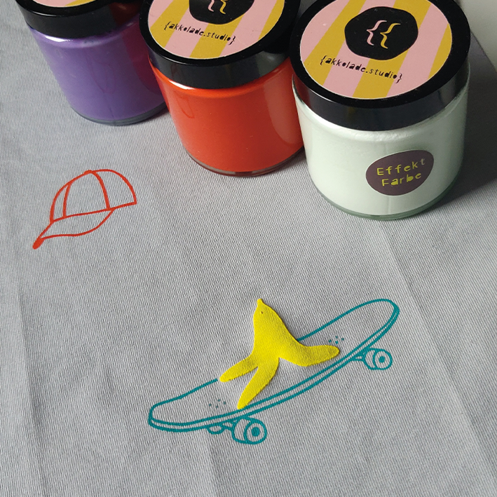 Digitale Vorlage Bananenschale