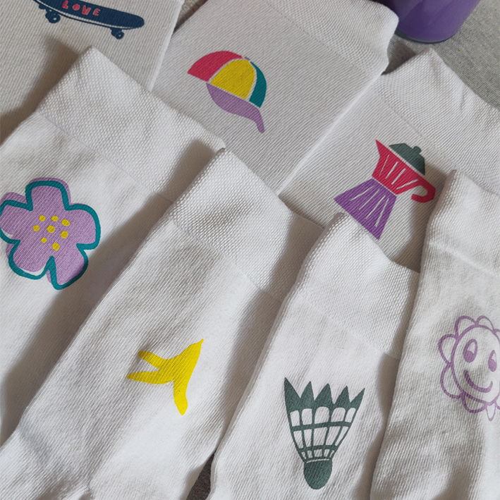 Digitale Vorlage 3 Blumen