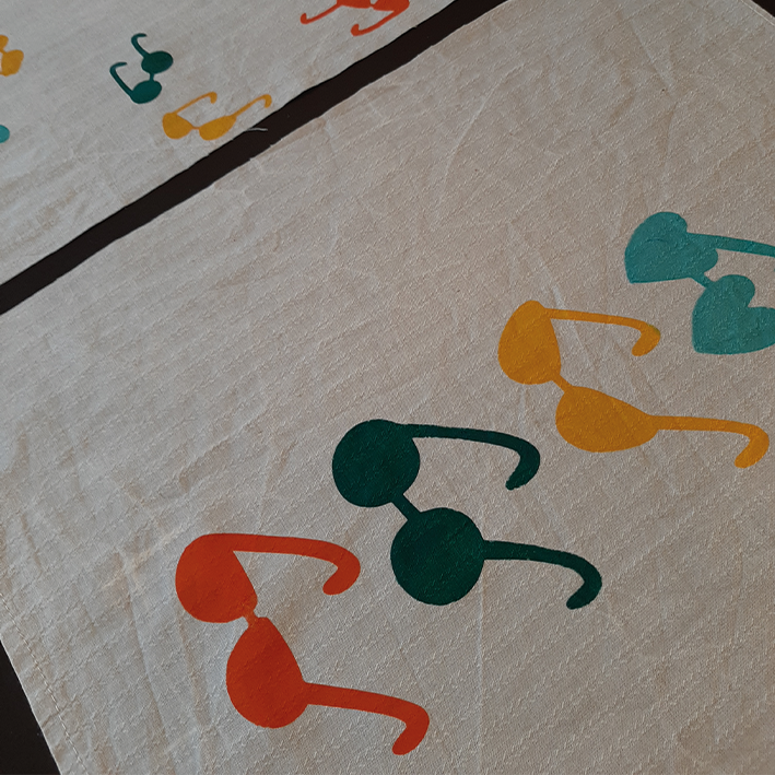 Digitale Vorlage Brillen