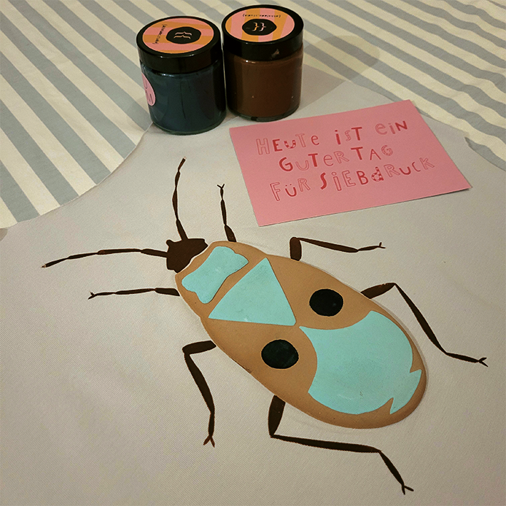 Digitale Vorlage Feuerwanzen