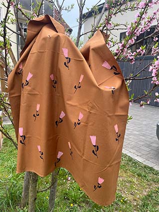 Digitale Vorlage 3 Blümchen