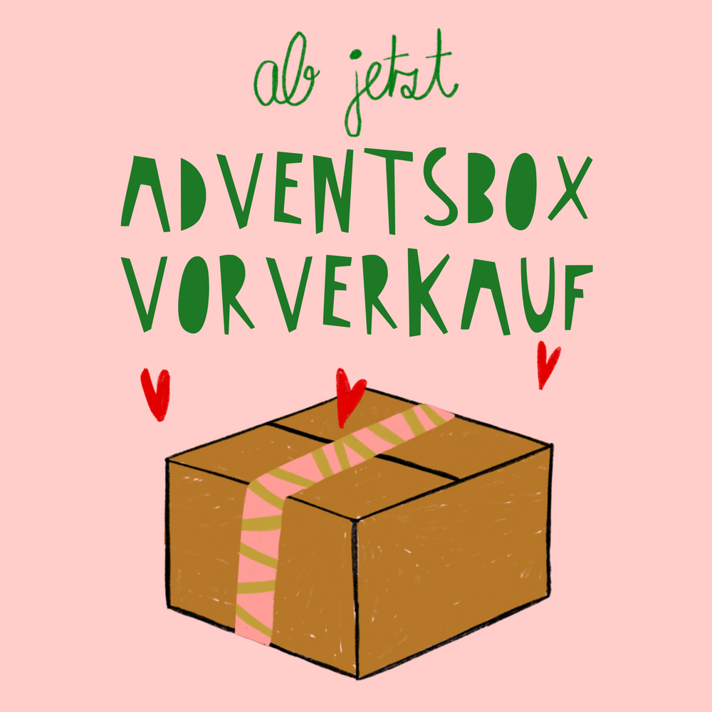 Akkolade Adventsbox Vorverkauf – dein Siebdruck Set für kreative Geschenke und DIY Projekte