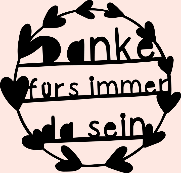 Digitale Vorlage Danke, Muttertag, Vatertag