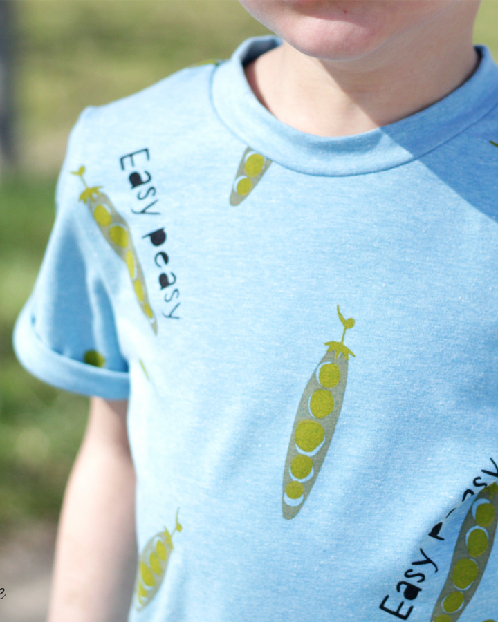 Digitale Vorlage Erbse