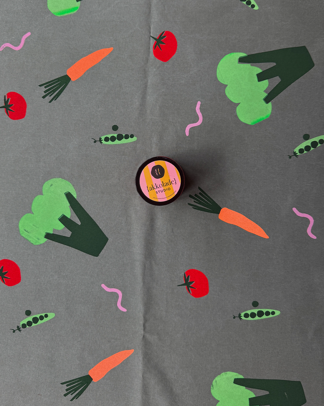 Digitale Vorlage Erbse