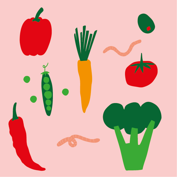 Digitale Vorlage Gemüse Bundle