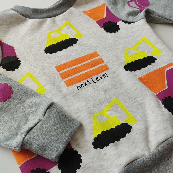 Digitale Vorlage Baustellenfahrzeuge