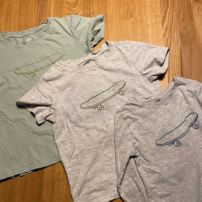 Digitale Vorlage Skateboards