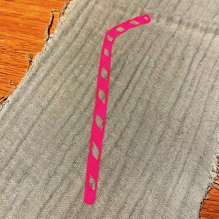 Digitale Vorlage Strohhalm