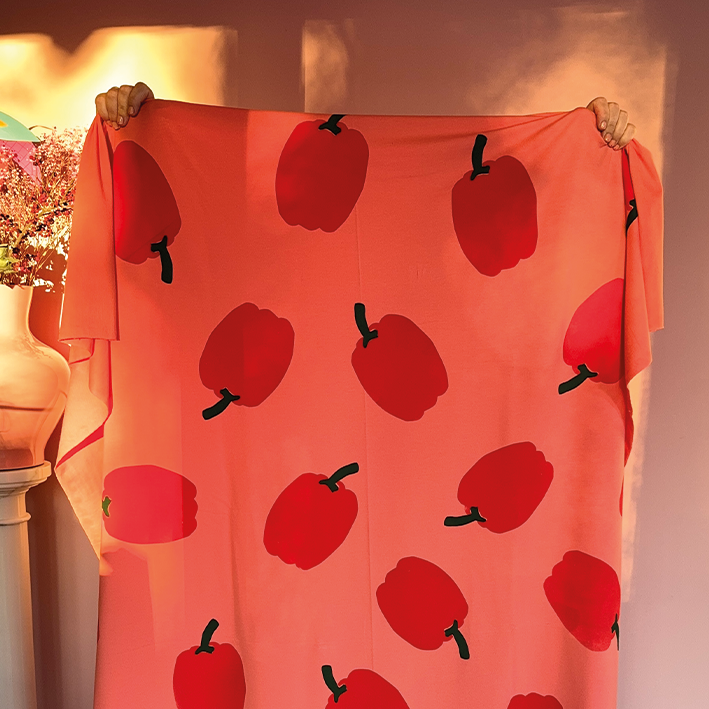 Digitale Vorlage Paprika