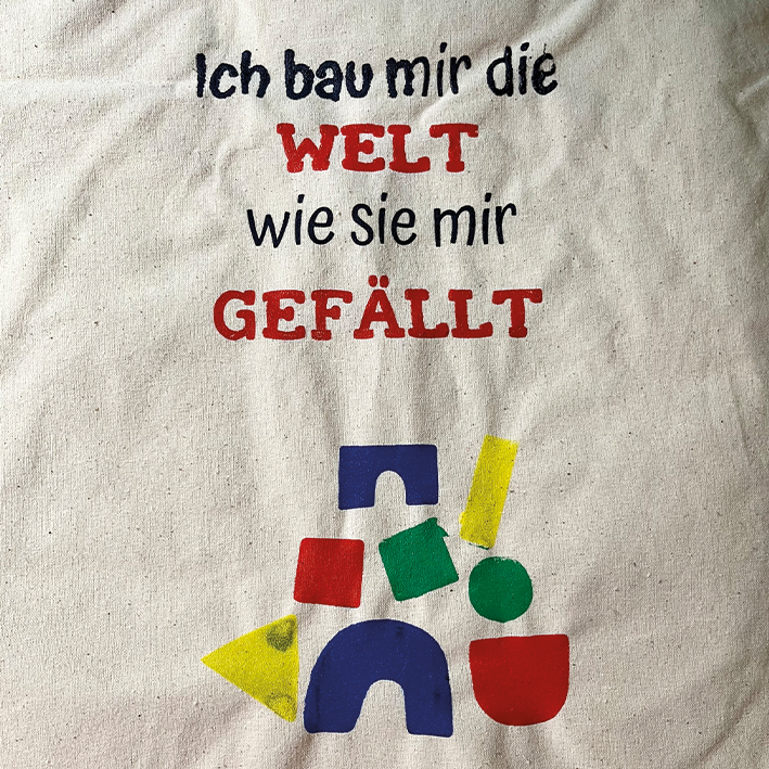 Digitale Vorlage Bauklötze