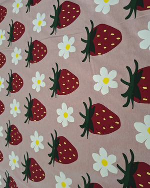 Erdbeeren - Digitale Vorlage für Siebdruck, Plotten & Applikation