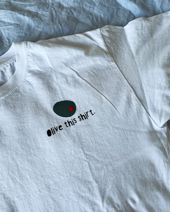 Digitale Vorlage Olive