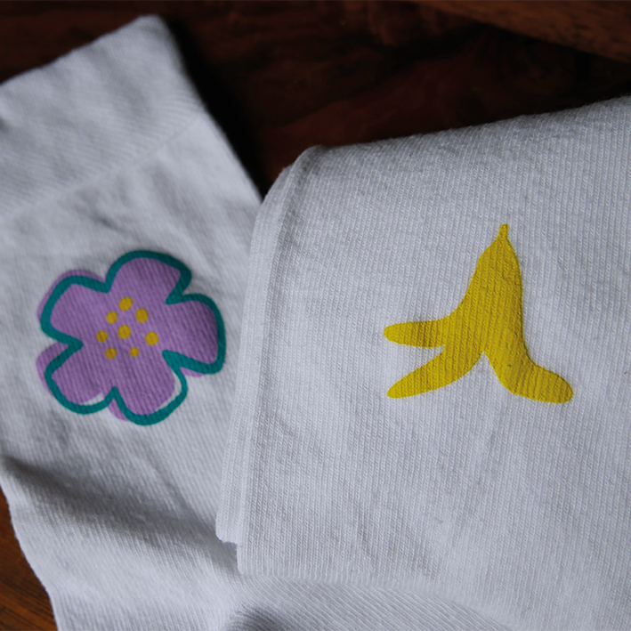 Digitale Vorlage Bananenschale