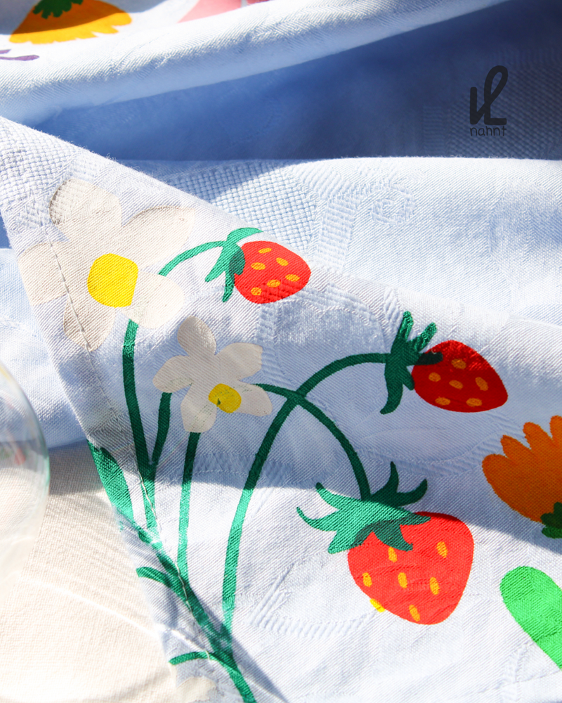 Erdbeeren - Digitale Vorlage für Siebdruck, Plotten & Applikation