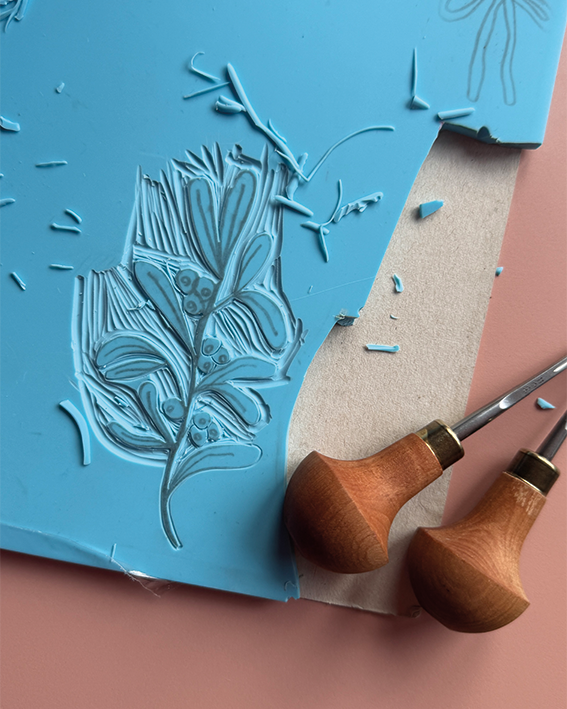 4 feministische X-MAS Sprüche und Stempelvorlage