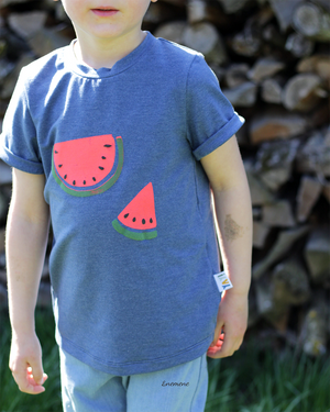 Wassermelone - Digitale Vorlage für Siebdruck, Plotten & Applikation
