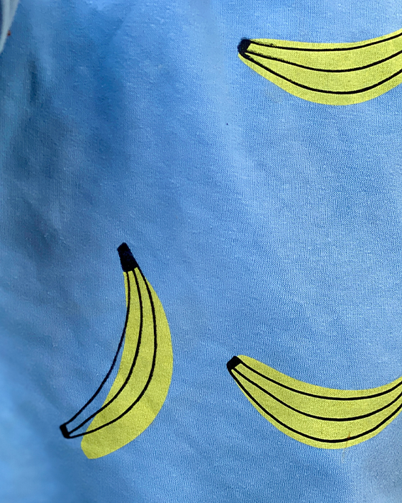 Digitale Vorlage Banane