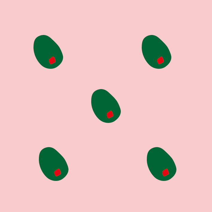 Digitale Vorlage Olive