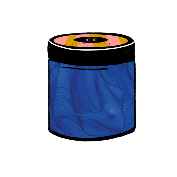 Perl Blau