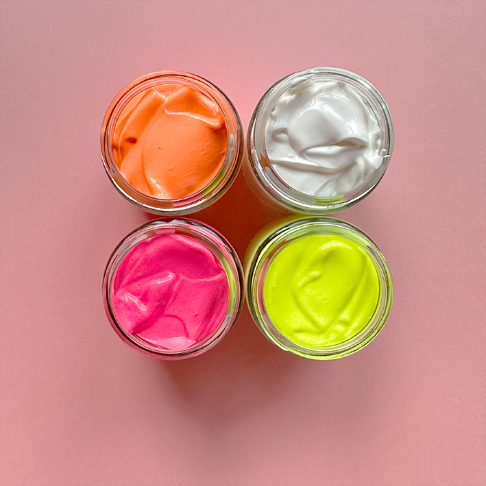 3D Set Siebdruckfarbe