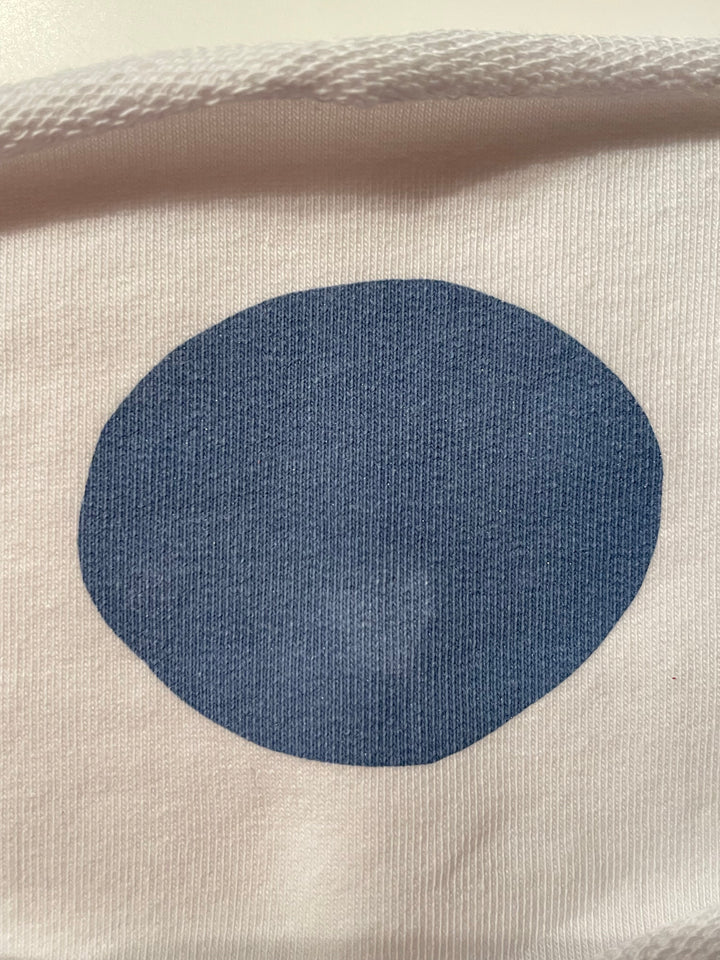 Blau Glitzer